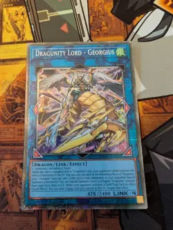 Yu-Gi-Oh BLGG-EN014 Dragunity Lord - Georgius Starlight Rare battles of legend - Image 1