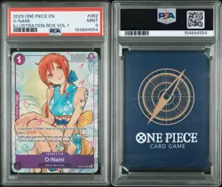 PSA 9 O-Nami Illustration Box Vol.1 OP05-062 One Piece Promotion Cards Foil - Image 3