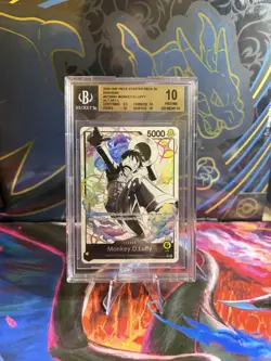 2026 One Piece Starter Deck 29 Egghead Monkey D Luffy ST-29 Alt Art L BGS 10 - Image 1