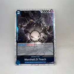Marshall.D.Teach (Pirate Foil) ST17-005 Premium Booster Vol. 2 One Piece Foil NM - Image 1