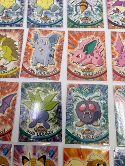 Lot 30 Topps Pokemon TV Animation Edition Foil Cards 1999 Series 1 Non-Holo - Image 5