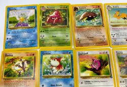 Vintage Pokemon Card Lot x35 WotC Base Jungle Charmander Eevee Scyther - Image 2