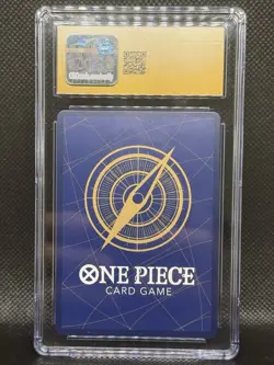 CGC Pristine 10 Monkey D Luffy OP13-118 Secret Rare – One Piece Card Game OP13 S - Image 2