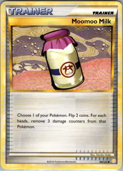 Moomoo Milk 94/123 Non Holo HeartGold SoulSilver - Pokemon Card - NM - Image 1