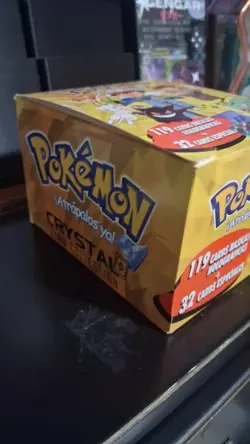 POKEMON CRYSTAL CARD COLLECTION - STAINED GLASS SEALED BOX - PERU - Image 4