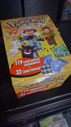 POKEMON CRYSTAL CARD COLLECTION - STAINED GLASS SEALED BOX - PERU - Image 5