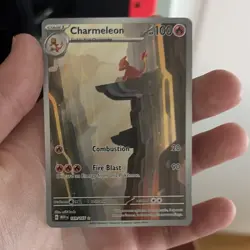 Pokemon TCG 151 Charmander Charmeleon Charizard ex Full Art Holo Card Lot - Image 4