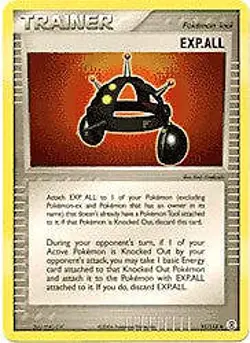 Pokemon EX Fire Red & Leaf Green 91/112 Trainer: EXP.ALL Card - Image 1
