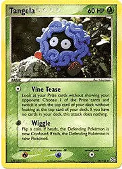 Pokemon EX Fire Red & Leaf Green 30/112 Tangela Card - Image 1