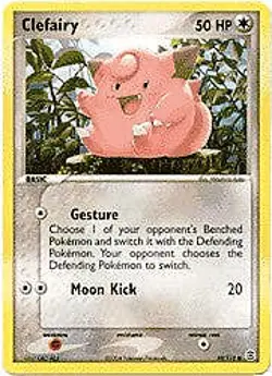Pokemon EX Fire Red & Leaf Green 59/112 Clefairy Card - Image 1