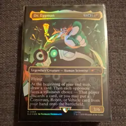 Dr. Eggman Foil Sonic The Hedgehog Secret Lair - Image 1