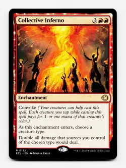 Collective Inferno [Lorwyn Eclipsed] Magic - MTG ECL 0132 NM 🔥 - Image 2