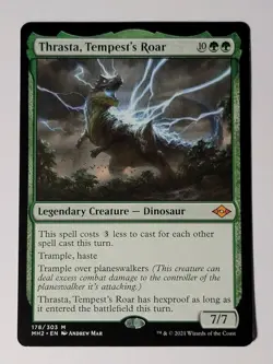 Thrasta, Tempest's Roar Modern Horizons 2 Regular - Image 1