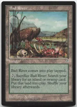 Bad River - Mirage - Uncommon - Magic: The Gathering - Image 1