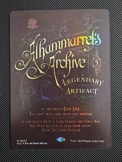 Alhammarret's Archive Foil - Secret Lair Encyclopedia - MTG - Image 1