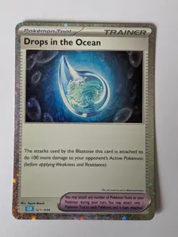 Drops In The Ocean - Classic Collection CLB 021/034 - Holo - Pokemon TCG - NM - Image 1