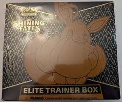 Pokemon Shining Fates Elite Trainer Box ETB Factory Sealed 10 Packs Eevee VMAX 820650808173 - Image 1