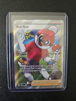 Ball Guy (Full Art) 065/072 Shining Fates Holo Pokemon - Image 1