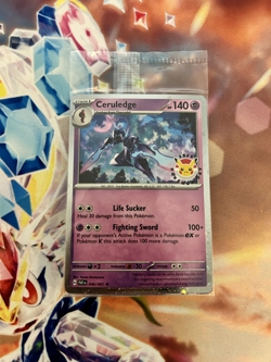 Pokemon Ceruledge 040/091 Pokemon Day 2024 Promo Sealed - Image 1
