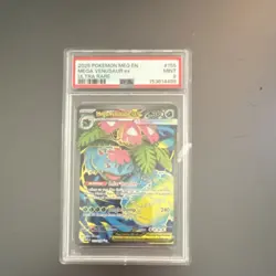 Pokemon Mega Venusaur ex 155/132 Me01 Mega Evolution Holo EN 2025 PSA 9 - Image 1