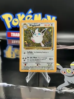 Wigglytuff - 19/130 - Pokemon Base Set 2 Unlimited Holo - WOTC - HP - Image 1