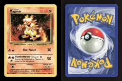 Magmar 36/102 Base Set Unlimited MP Pokemon - Image 3