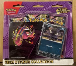 Pokemon TCG: Mega Evolution Ascended Heroes Tech Sticker Collection Gastly - Image 1