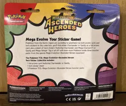 Pokemon TCG: Mega Evolution Ascended Heroes Tech Sticker Collection Gastly - Image 2