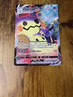 Pokemon TCG Mimikyu VMAX 2022 Brilliant Stars TG17/TG30 Trainer Gallery - Image 3