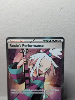 2025 Pokemon SV Black Bolt Roxie's Performance 112/086 Illustration Rare NM - Image 2