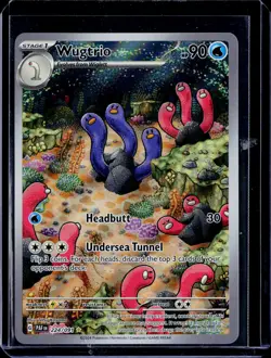 Wugtrio #224/091 SV: Paldean Fates Pokemon - Image 1