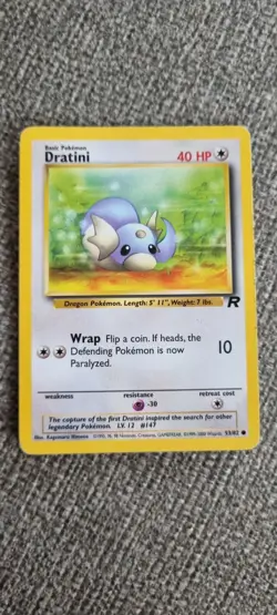 Dratini - Pokemon TCG - MP - Common - Team Rocket 53/82 - Image 1