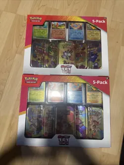 2x Pokemon 151 Costco Mini Tin Two Box Set of 5-Pack Mini Tins 10 Total Tins New - Image 1