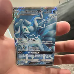 Pokemon Alolan Ninetales GX 132/145 SM-Guardians Rising Ultra Rare Holo HP210 - Image 1