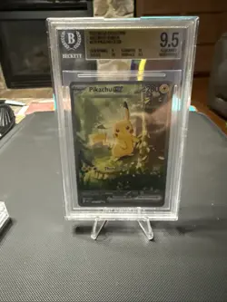 Pokemon Pikachu EX 276/217 Ascended Heroes SIR Beckett 9.5 - Image 2