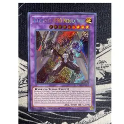 Yu-Gi-Oh! Elemental HERO Nebula Neos CT15-EN001 2018 Mega-Tins Secret Rare - Image 1