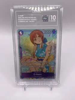 O-Nami Illustration Box Vol. 1 Promo #062 OP05-062 One Piece English Foil TAG 10 - Image 1