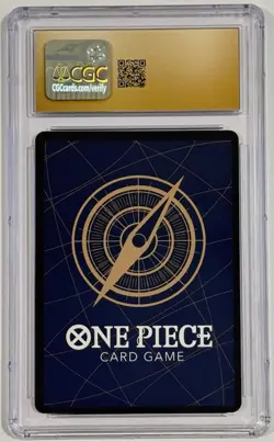2022 One Piece Monkey D. Luffy OP02-041 Alternate Art Paramount War CGC 10 Prist - Image 2