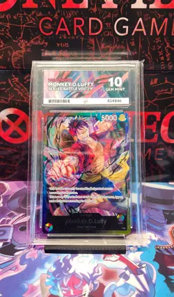 2024 One Piece Monkey D. Luffy Sealed Battle Vol 2 Promo - ACE 10 - Image 1