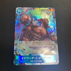 Edward Newgate OP08-043 Parallel (SR) Two Legends ONE PIECE Card Japanese TCG - Image 1