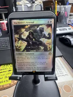 Machinist's Arsenal Magic The Gathering MTG Equipment Artifact Foil Card FFXIV - Image 1