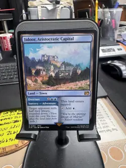 Jidoor Aristocratic Capital Magic Card FFVI Adventure Land Sorcery Blue MTG Rare - Image 1