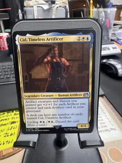 Cid Timeless Artificer MTG Magic Card Legendary Creature Human Artificer 4/4 - Image 1