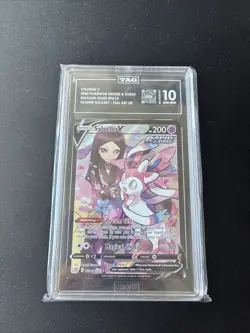 TAG 10 Sylveon V TG14/TG30 Pokemon PSA 10 Brilliant Stars Trainer Gallery Card - Image 4