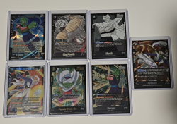 Bandai Dragon Ball Super Card Game Piccolo & Paikuhan Foil Alt Art 7 Card Lot - Image 1