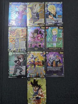 Dragon Ball Super Card Game Stamped Lot Of 10 - Image 1