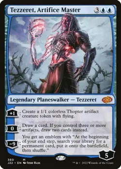 Tezzeret, Artifice Master Jumpstart 2022 Regular MTG non foil - Image 1
