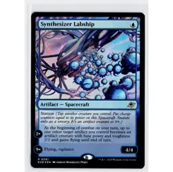 Synthesizer Labship - 329 - Foil - EOE - NM - MTG Magic the Gathering - Image 1