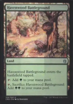 Havenwood Battleground - Commander Anthology: #256, Magic: The Gathering Nm R168 - Image 1