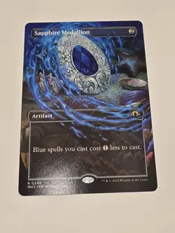 Sapphire Medallion (Borderless) Modern Horizons 3 Regular - Image 1